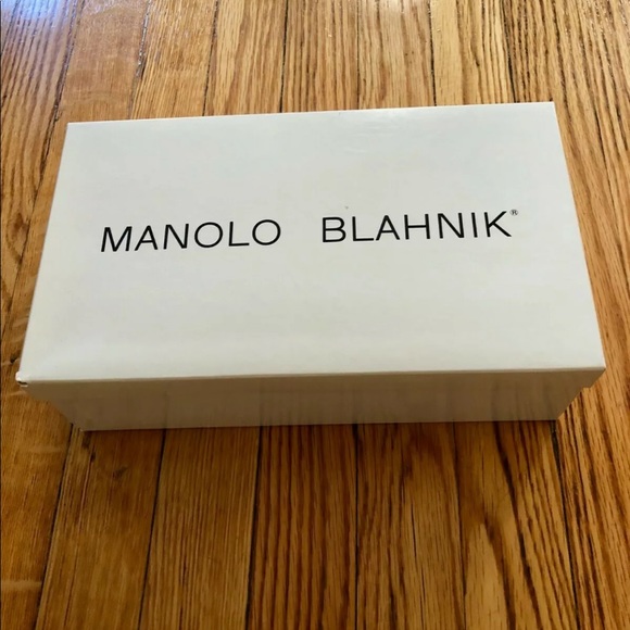 Manolo Blahnik Pink Paisley Mules Pointed Toe - Picture 2 of 8